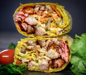 Шаурма микс и Фри